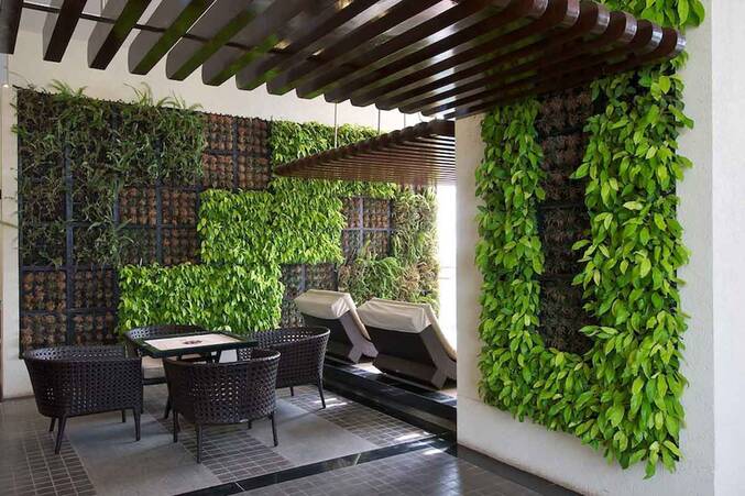 Resort Herb Wall Bangalore